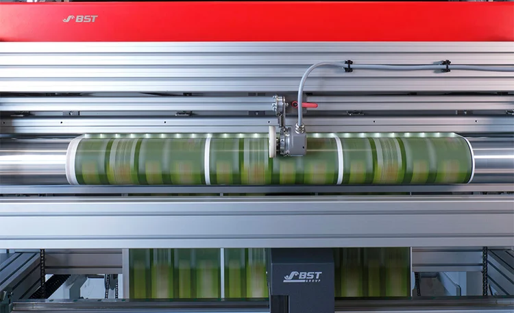 TubeScan XL inspection system installed on a sllitter